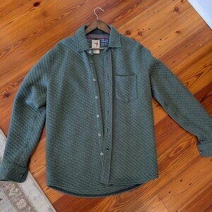 Relwen Bubble Knit Shirt (Shale Green Heather)